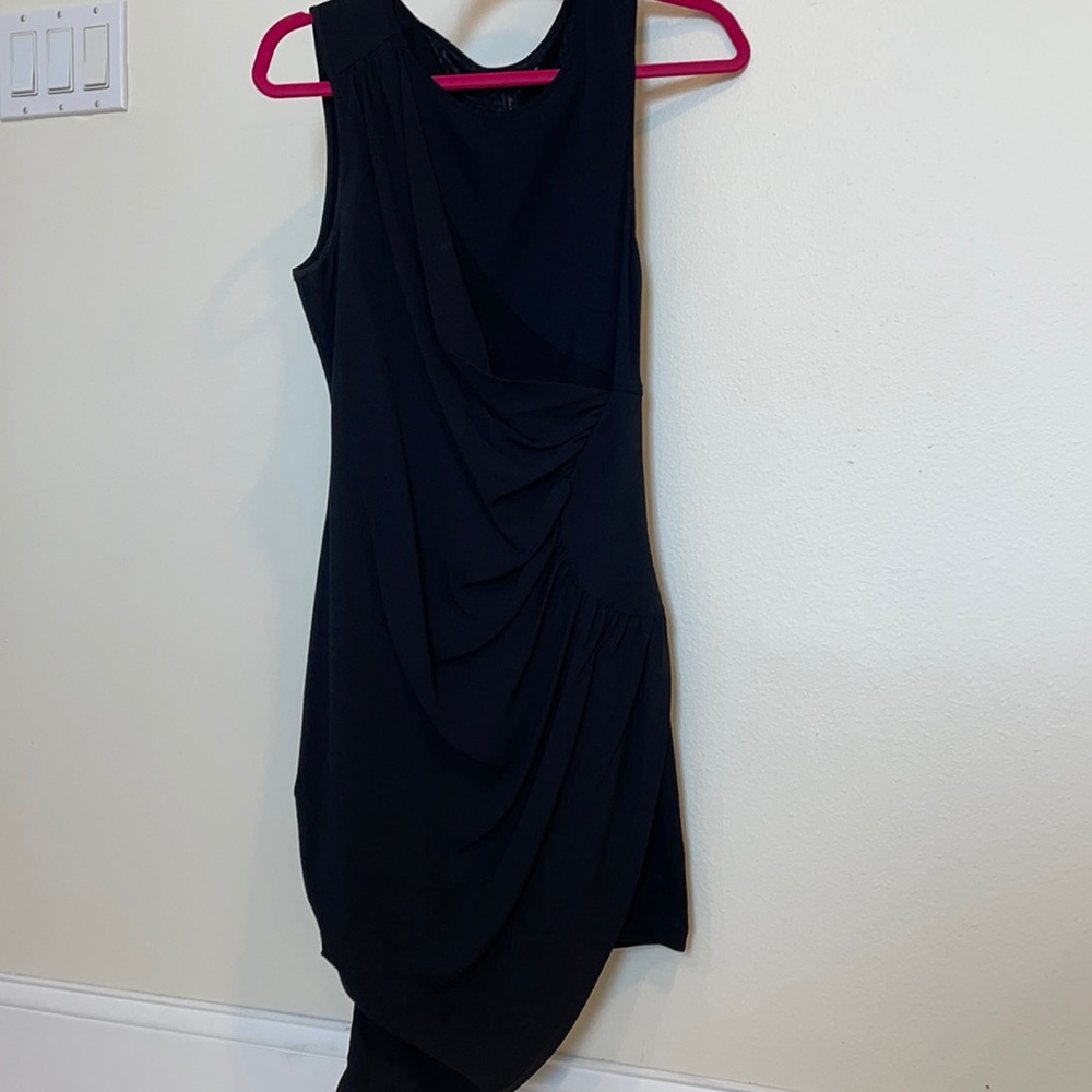 Short black dress. Great for a night out or a more formal occasion!